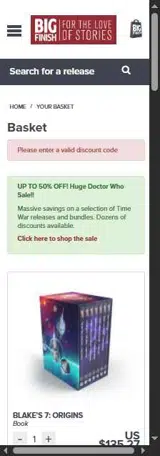 AVON coupon verification screenshot