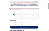 WELCOME25 coupon verification screenshot