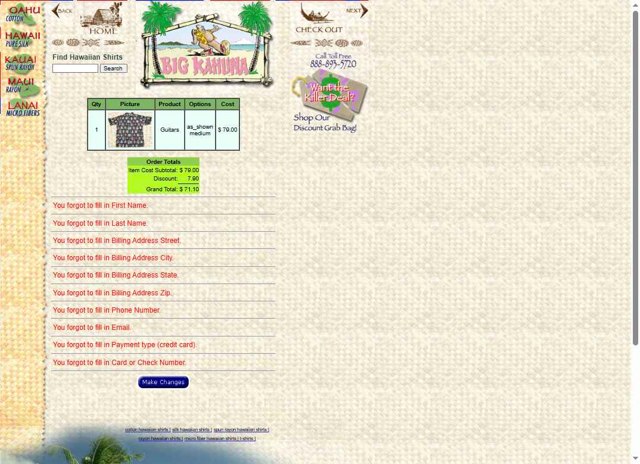 Big Kahuna checkout page showing Big Kahuna promo code box | Screenshot taken by SimplyCodes community member on Aug 7, 2025