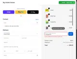Big Potato coupon verification screenshot