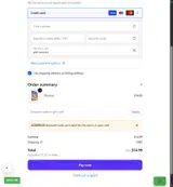 Big Potato coupon verification screenshot