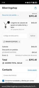 IRMARYSOFFERS coupon verification screenshot