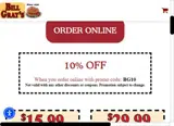 Bill Gray's coupon verification screenshot