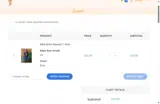Billie Eilish Merch coupon verification screenshot