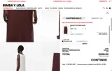 Bimba Y Lola coupon verification screenshot