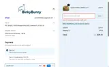 Binkybunny coupon verification screenshot