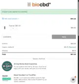 CHEFBAI15 coupon verification screenshot