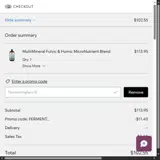 BioFulvic coupon verification screenshot