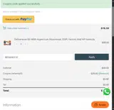 BEFAMILY30 coupon verification screenshot