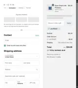 Lauren20 coupon verification screenshot