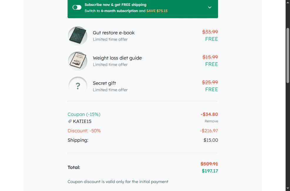 Bioma checkout page showing Bioma discount code box | Screenshot taken by SimplyCodes community member on Jan 27, 2026