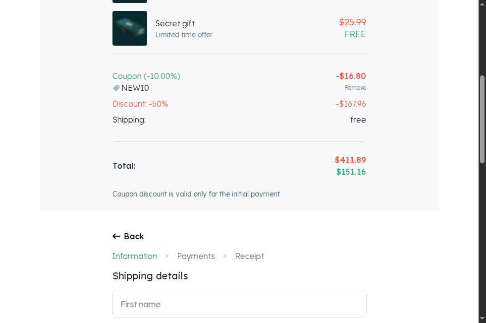 Bioma Shop checkout page showing Bioma Shop promo code box | Screenshot taken by SimplyCodes community member on Jun 13, 2025