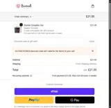 GUTMICROBES coupon verification screenshot