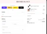 Biomeology Prenatal Wellness coupon verification screenshot