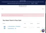 Biom Probiotics coupon verification screenshot
