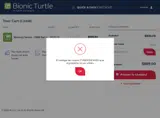 CYBERWEEK25 coupon verification screenshot