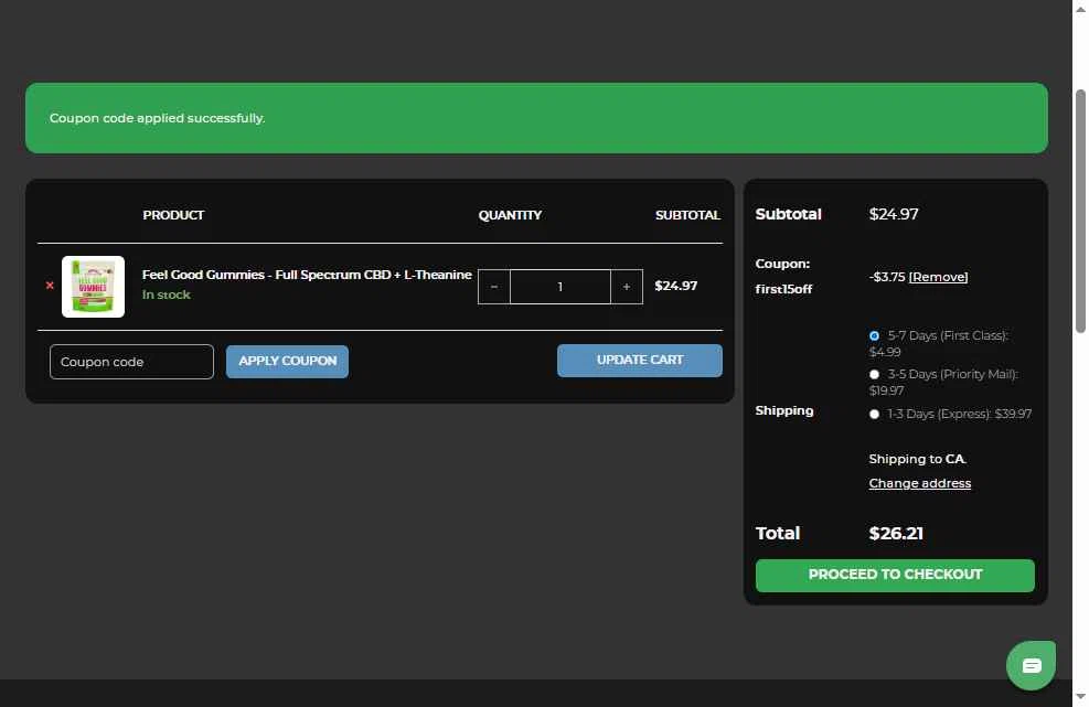 BiowellnessX checkout page showing BiowellnessX promo code box | Screenshot taken by SimplyCodes community member on Nov 19, 2025