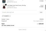Birch & Bell Boutique coupon verification screenshot