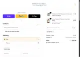 Birch & Bell Boutique coupon verification screenshot