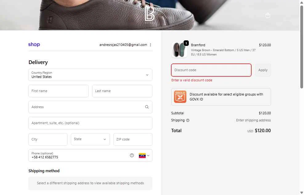 Birchbury checkout page showing Birchbury discount code box | Screenshot taken by SimplyCodes community member on Feb 1, 2026