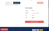 WELCOME10 coupon verification screenshot