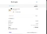 Birthright coupon verification screenshot