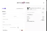 Bitch New York coupon verification screenshot