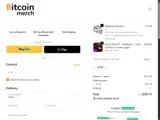 Bitcoin Merch coupon verification screenshot