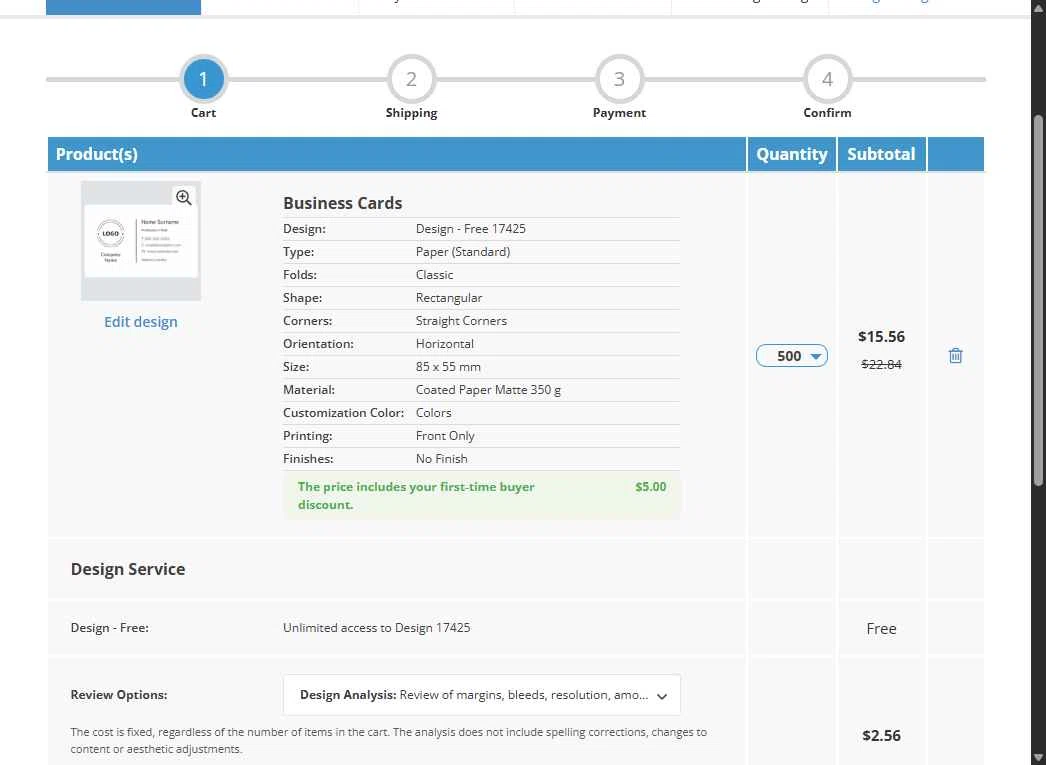BIZAY checkout page showing BIZAY promo code box | Screenshot taken by SimplyCodes community member on Feb 3, 2026