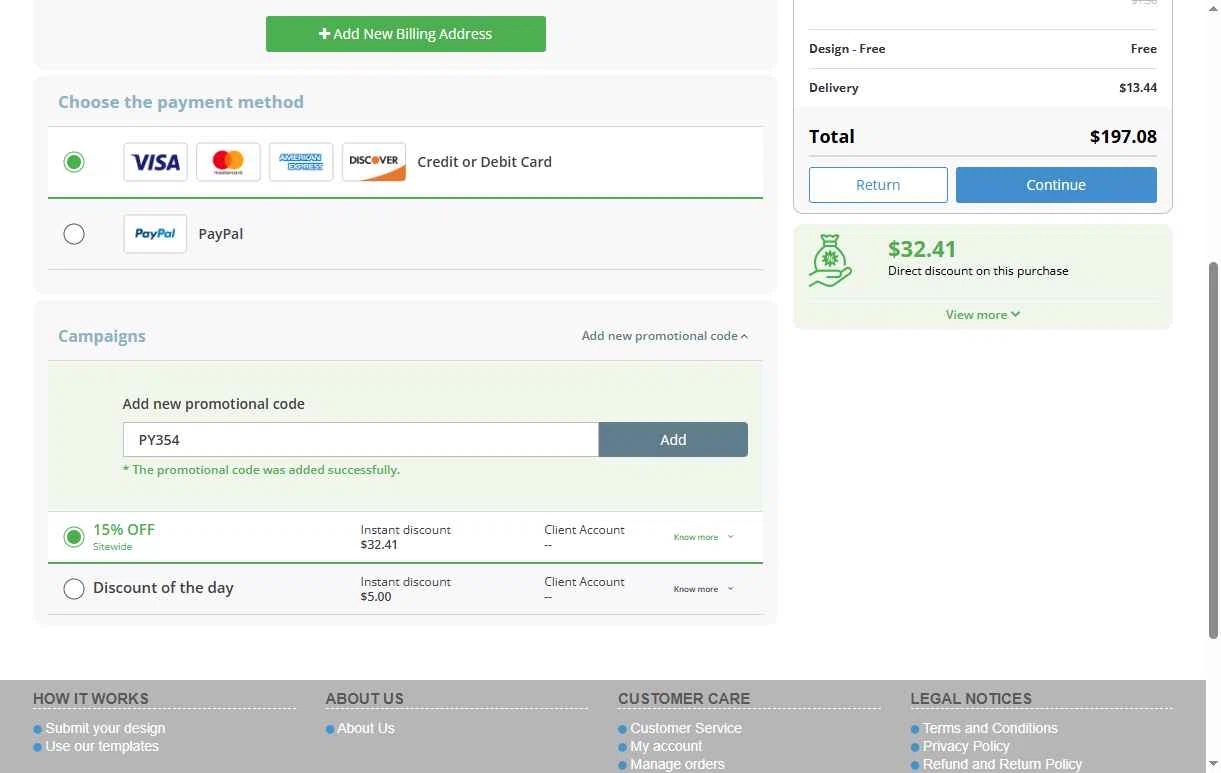 BIZAY checkout page showing BIZAY promo code box | Screenshot taken by SimplyCodes community member on Jan 28, 2026
