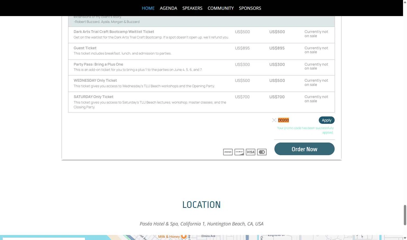 Bizzabo checkout page showing Bizzabo promo code box | Screenshot taken by SimplyCodes community member on Jan 8, 2026