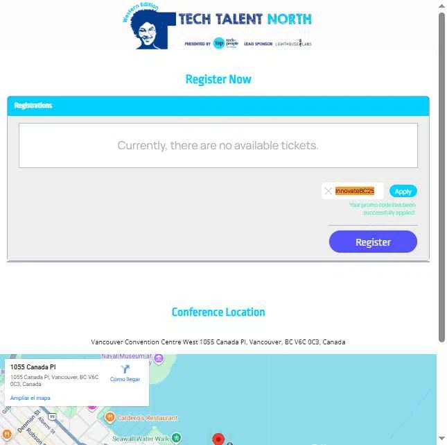 Bizzabo checkout page showing Bizzabo promo code box | Screenshot taken by SimplyCodes community member on Jan 31, 2026