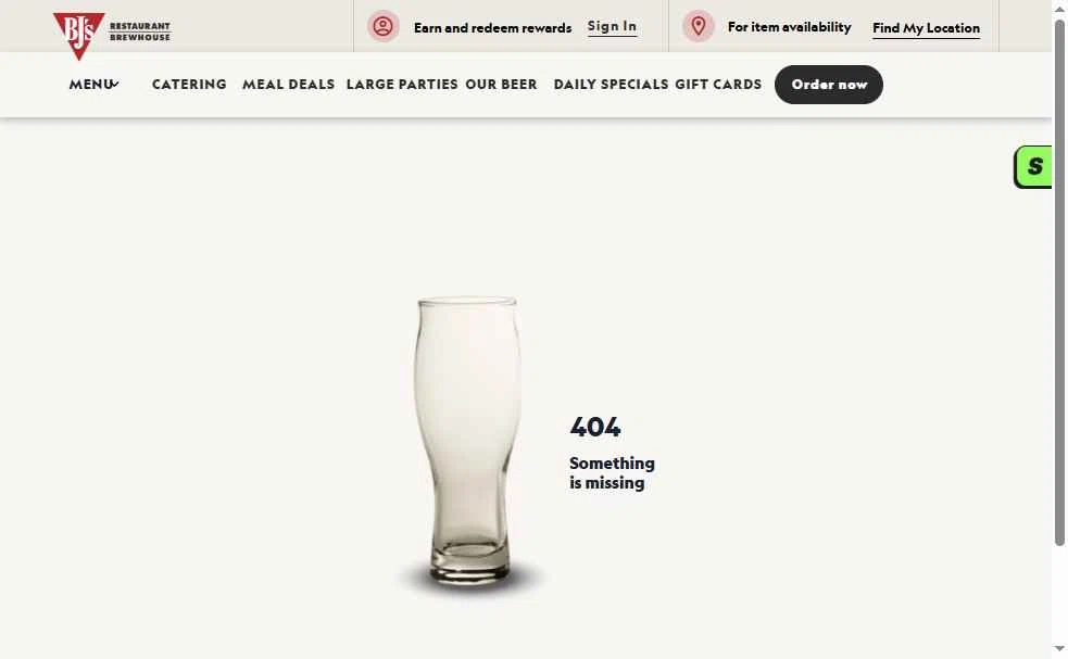 Verification screenshot for 50% Off Large Deep Dish or Tavern Cut Pizza (tuesday Through Sunday Only) at BJ's Restaurant & Brewery — 5mo ago