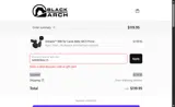 Black Arch Holsters coupon verification screenshot