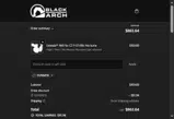 Black Arch Holsters coupon verification screenshot