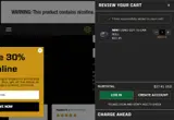 Black Buffalo coupon verification screenshot