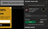Black Buffalo coupon verification screenshot