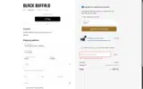 Black Buffalo coupon verification screenshot