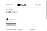 Black Dot Ammunition coupon verification screenshot