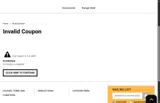 Black Dot Ammunition coupon verification screenshot