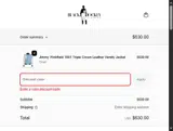 HIWE10 coupon verification screenshot