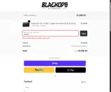 Black Ops Auto Works coupon verification screenshot