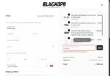 Black Ops Auto Works coupon verification screenshot