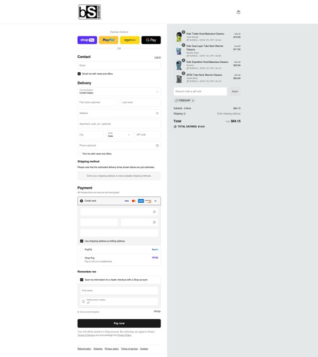 BlackStrap checkout page showing BlackStrap discount code box | Screenshot taken by SimplyCodes community member on Aug 28, 2025