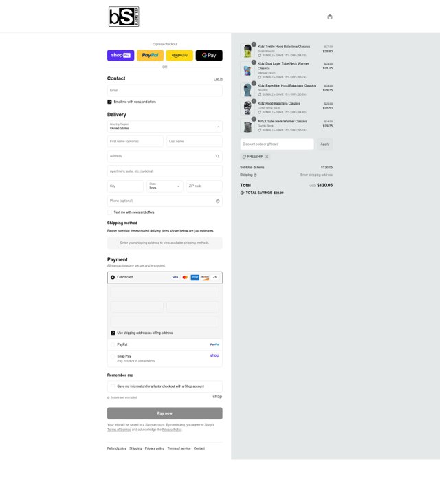BlackStrap checkout page showing BlackStrap discount code box | Screenshot taken by SimplyCodes community member on Aug 23, 2025