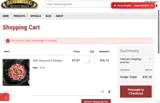 Blackwing Meats coupon verification screenshot
