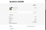Blanco By Nature coupon verification screenshot