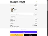 Blanco By Nature coupon verification screenshot