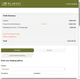 10BLARNEY coupon verification screenshot