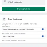 Blendi Blender coupon verification screenshot